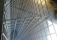 Zwischengitter im Detail in Gabione Gabo-Flex® DS Zink-Alu-Korb.php